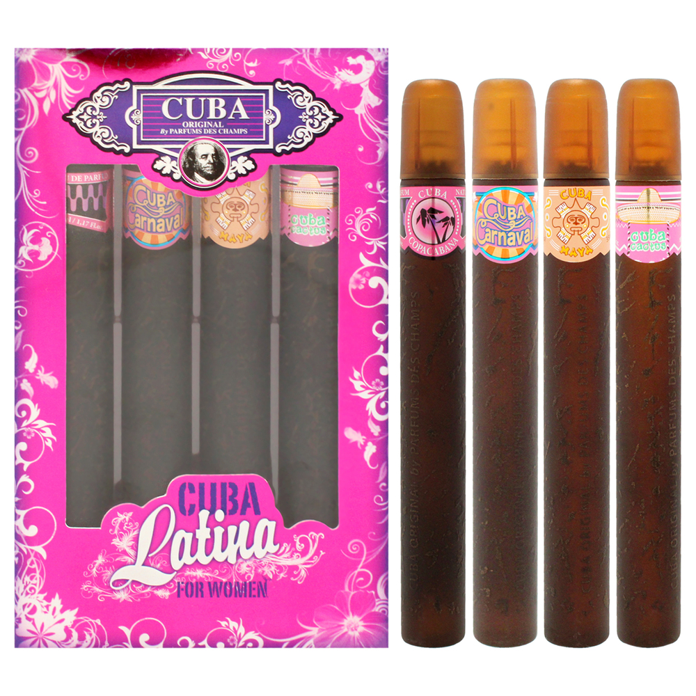 Cuba Latina by Cuba Women 4 Pc Gift Set
